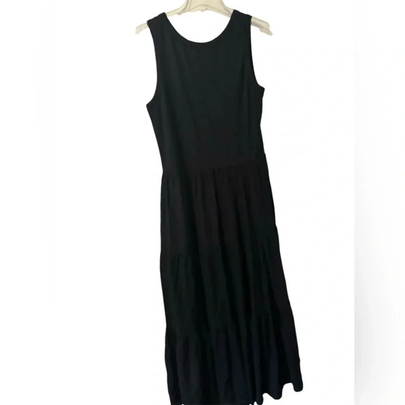 Soft Surroundings Size large Tiered Maxi Dress Travel Casual Vacation - Picture 1 of 2